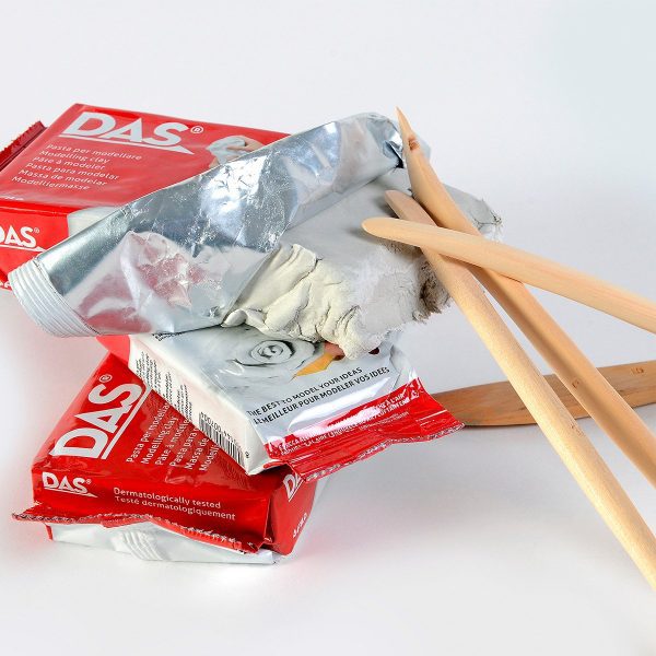 Das Air Dry Clay White 1Kg Pack - Image 2