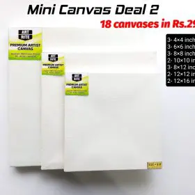 Mini Canvas Deal Of 20 Pcs