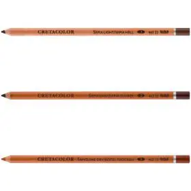 Sketching Pencil In Brown Shade Single Piece