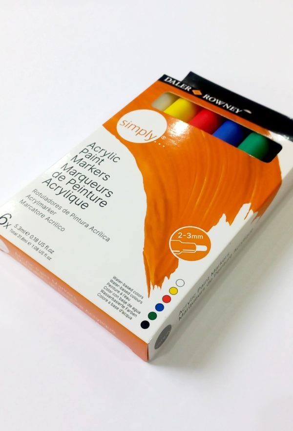 Acrylic markers