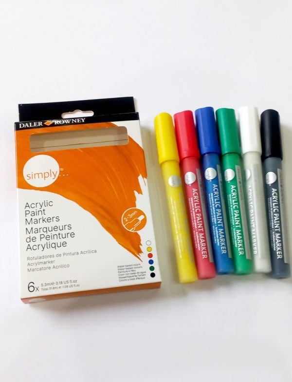 Acrylic markers