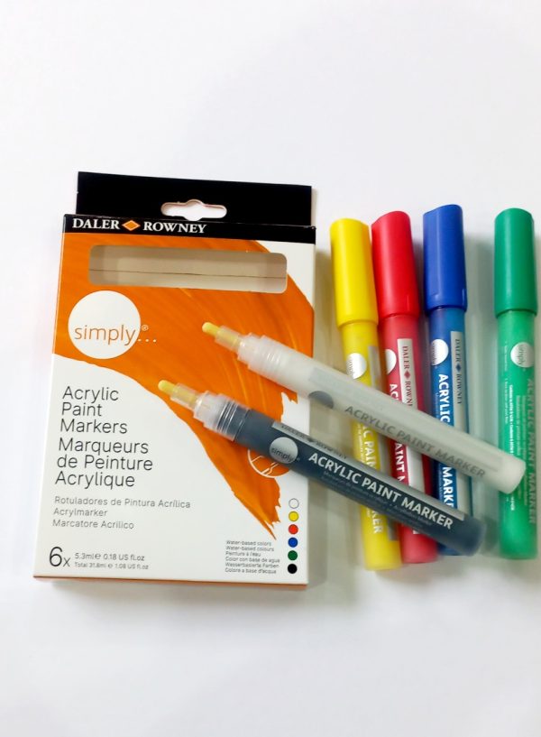 Acrylic markers