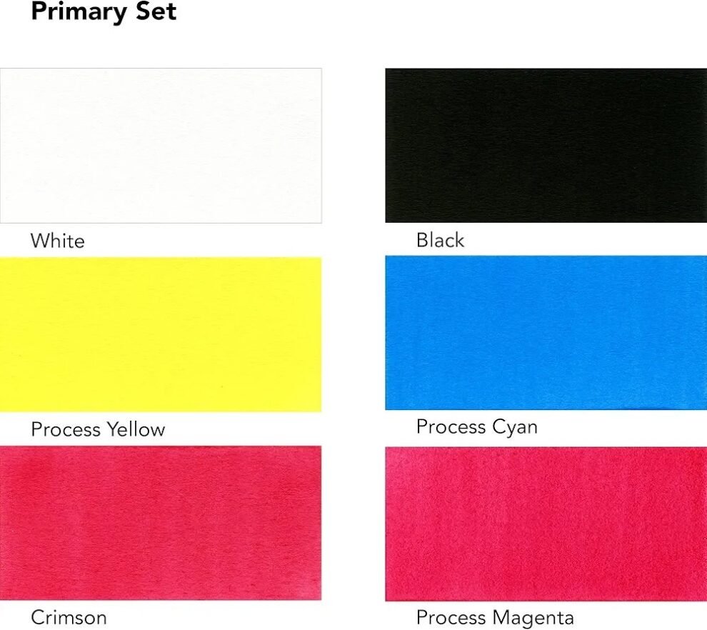 Daler Rowney FW Acrylic Inks - Set Of 6 Primary Colors In Pakistan