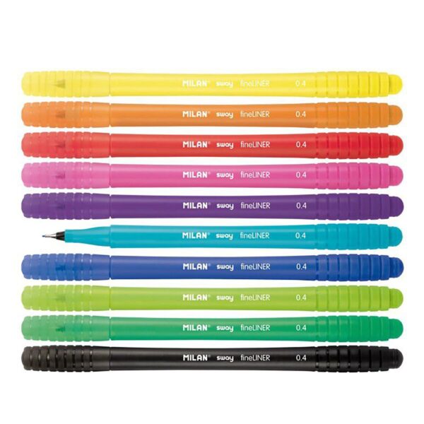 Milan Sway Fineliner 0.4mm Set Of 10 Pcs - Image 2