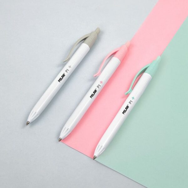 Milan P1 Antibacterial Ball Pen Single Piece - Black Ink - Image 3