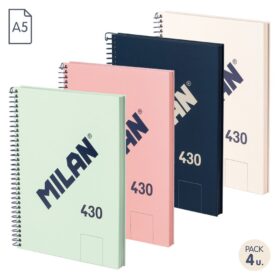 Milan Spiral Sketchbook A5 95Gsm - 80 Sheets