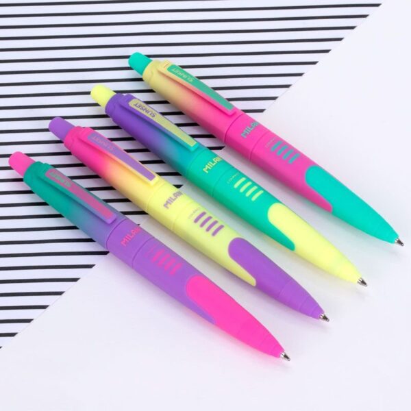 Milan Sunset Compact Ball Pen Blue Ink - Single Piece