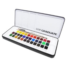 Daler Rowney Graduate Watercolors Half Pan Set Of 36 Tin Box