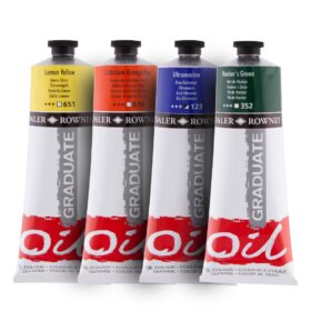 Daler Rowney Graduate Oil Paint Tubes 200ml - 42 Oil Colors
