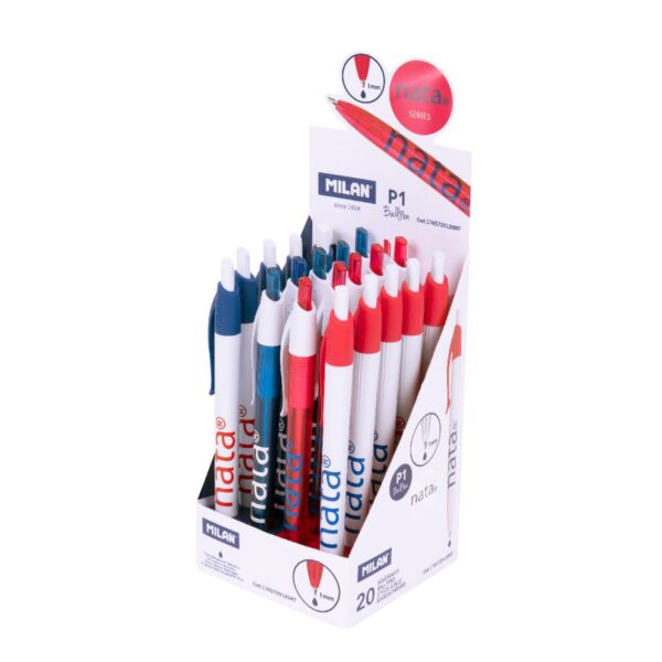 Milan P1 Nata Ball Pen Blue Ink Single Piece - Image 5