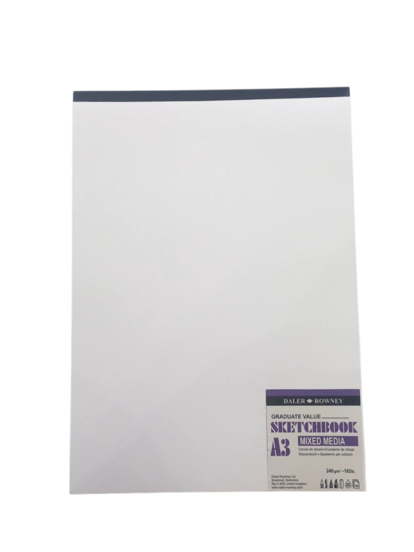 Daler Rowney Graduate Mix Media Pad A3 240gsm - 20 Sheets - Image 2