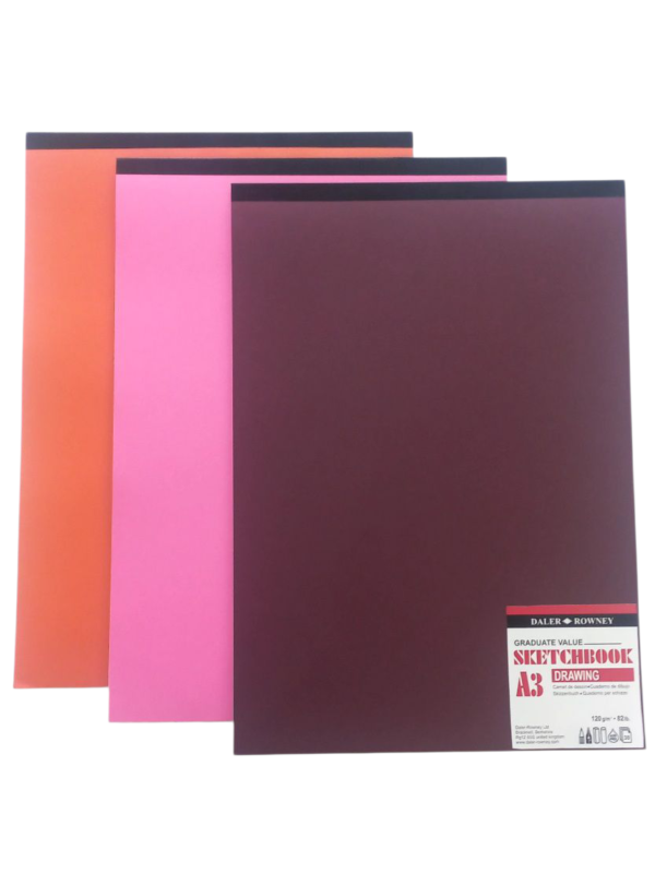 Daler Rowney Graduate Sketch Pad A3 120gsm - 30 Sheets