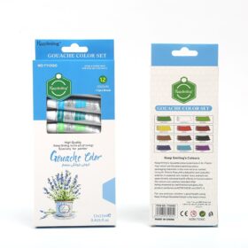 Keep Smiling Gouache Paint Set Of 12 Pcs - 12ml Tubes