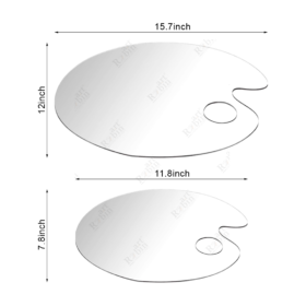 Clear Palette For Oil/Acrylic Paints