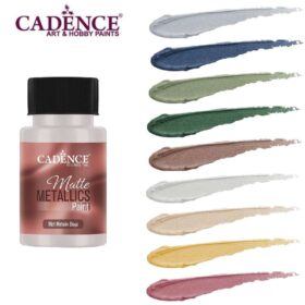 Cadence Matte Metallic Paints 50ml