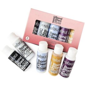 Cadence Magic Bond & Seal Decoupage Glue 59ml Starter Set Of 5 Pcs