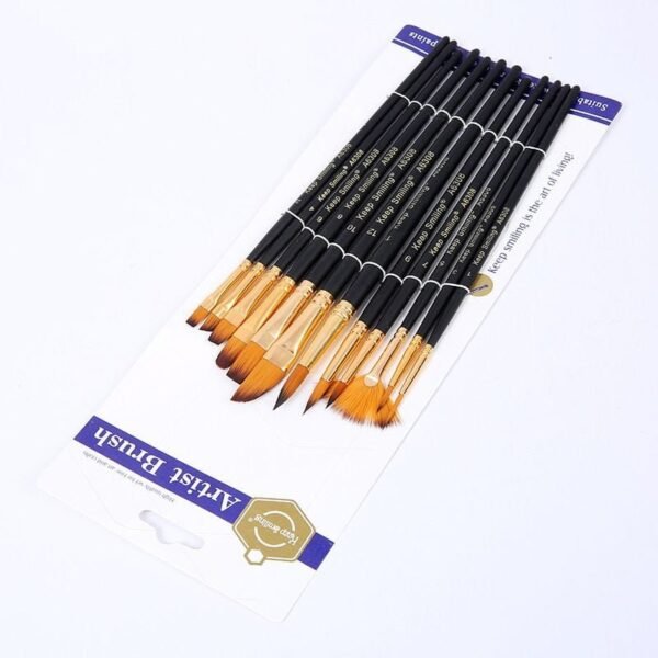 Keep Smiling Mix Brush Set Of 12 Pcs