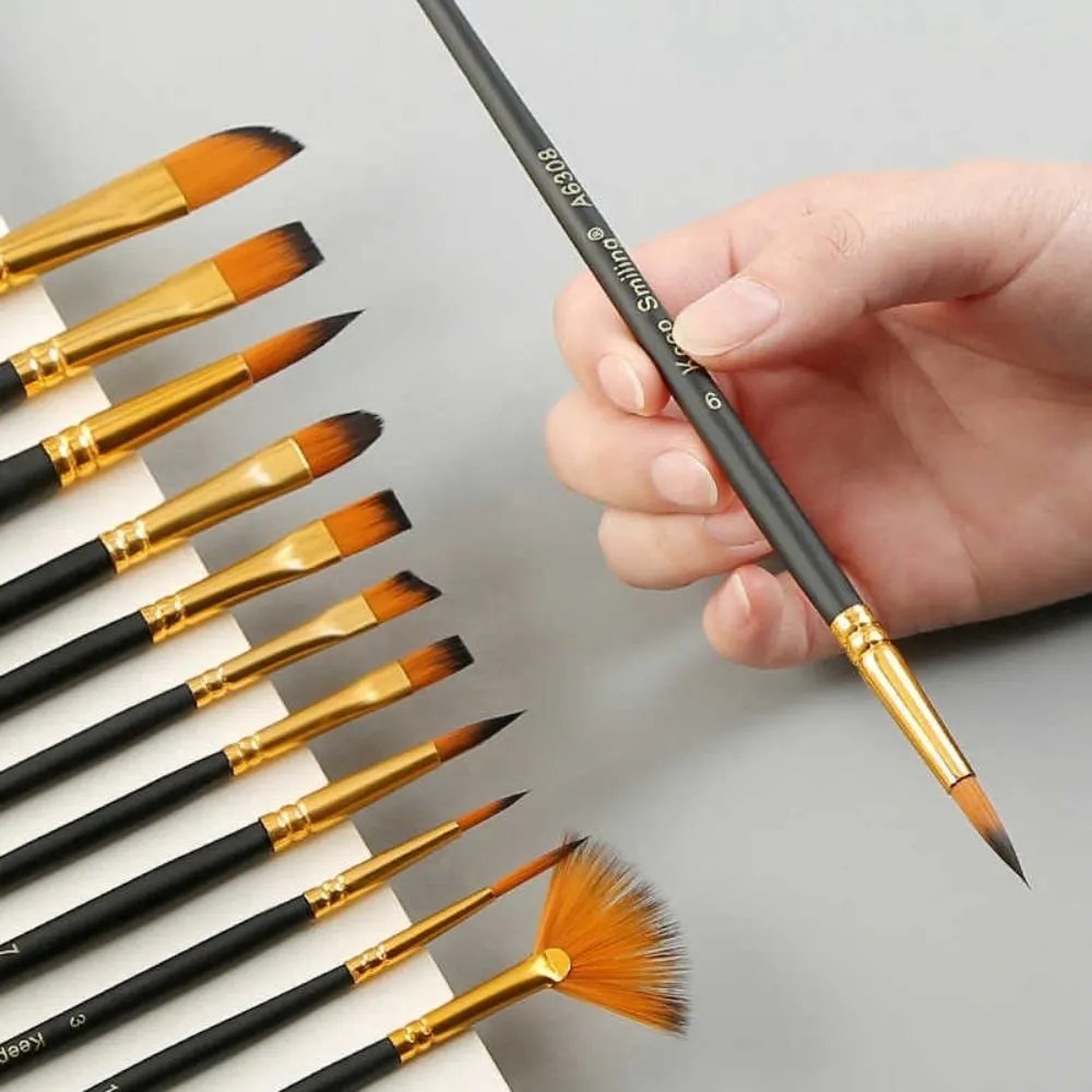 Keep Smiling Mix Brush Set Of 12 Pcs - Image 2